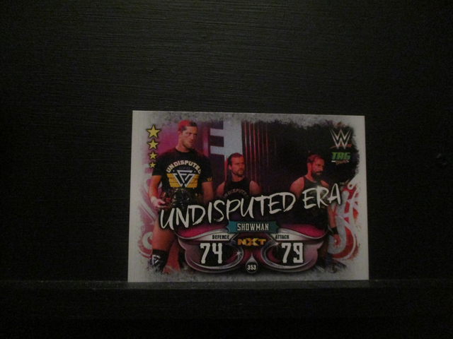 Undisputed Era - Tag Teams Slam Attax Live Original Trading Card #353