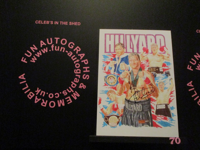 George Hillyard Limited Edition Signed A4 Portrait Drawing Print (70)