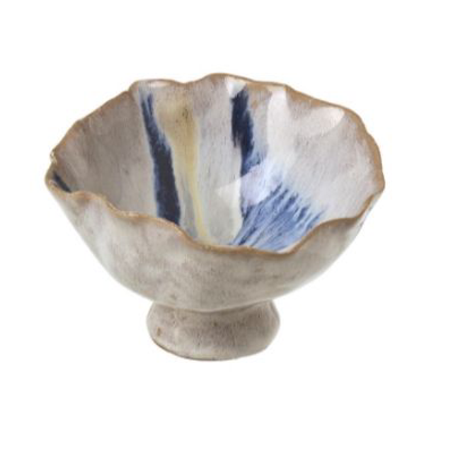 Large Blue & White Porcelain Bowl