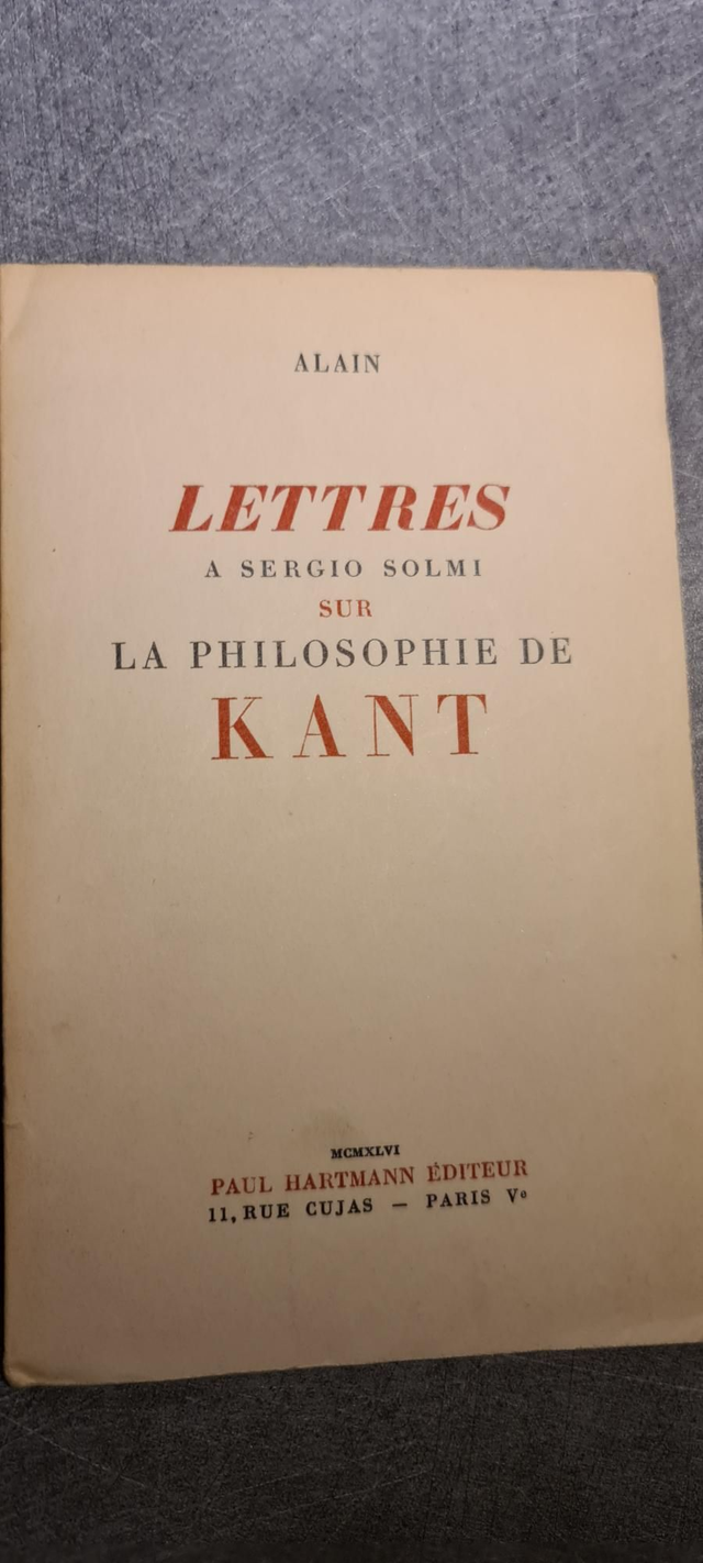 La philosophie de kant