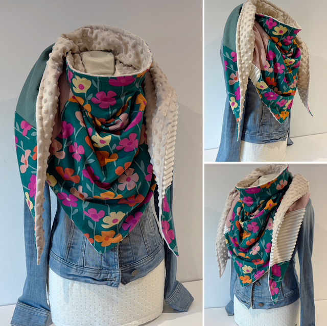 Maxi Chèche Double Patchwork 291