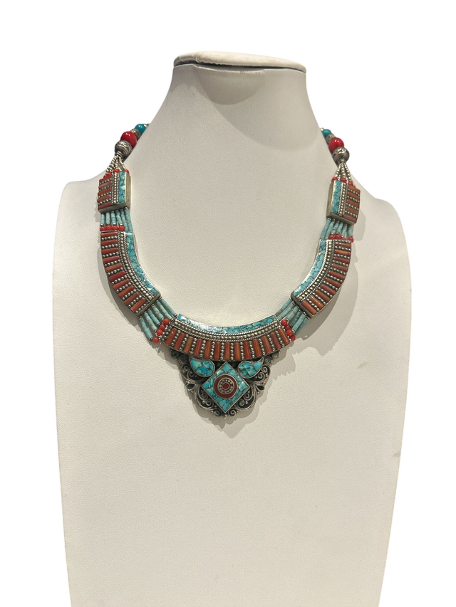 Collana con turchesi