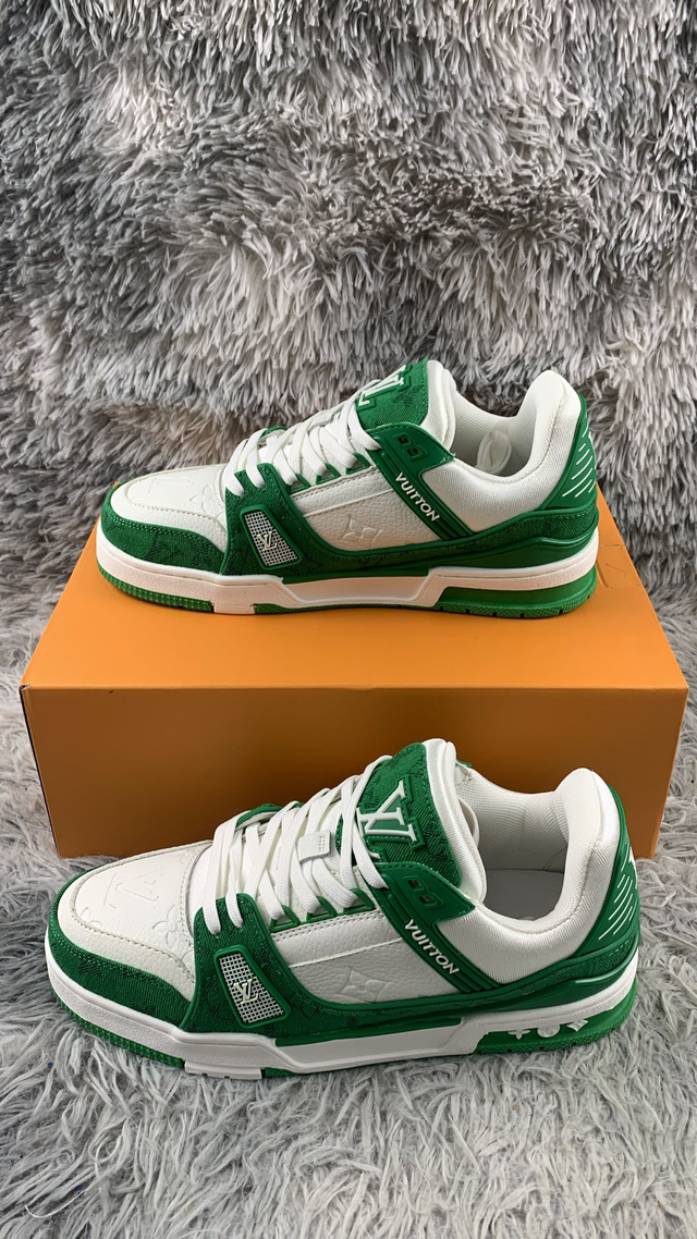 Louis Vuitton LV Trainer Verde