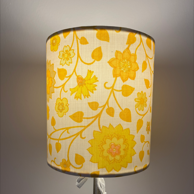 Vintage yellow flowers 