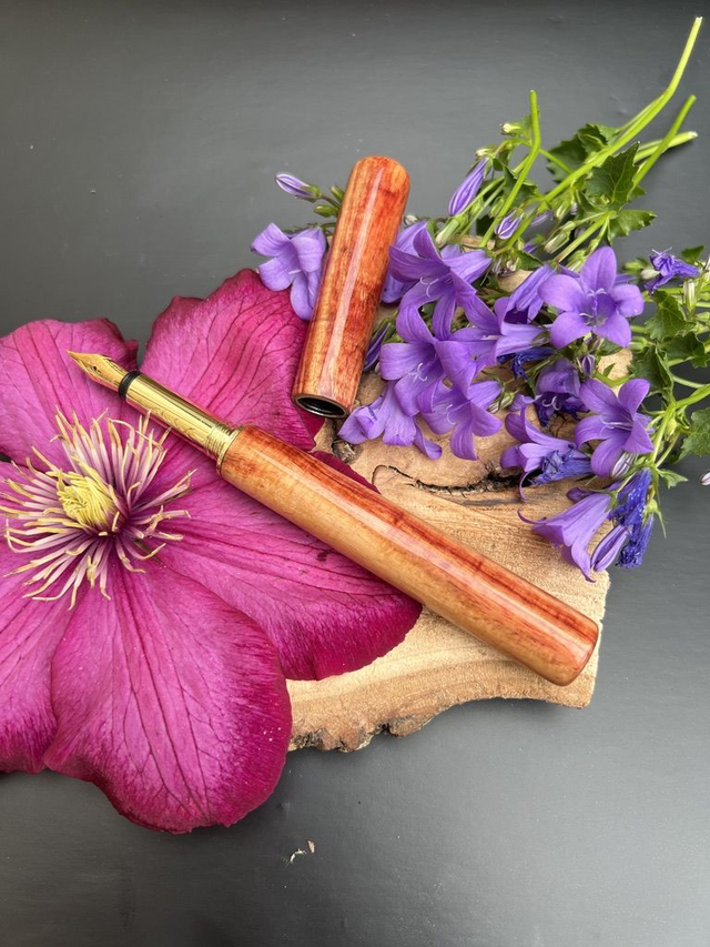 Stylo plume Borgne Bois de rose 