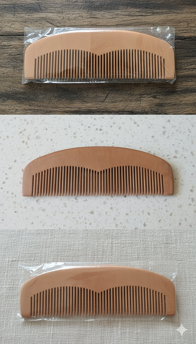 Peigne en bois 