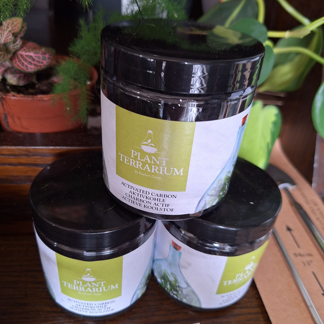 Activated charcoal for terrarium 100gram