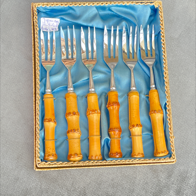 Bambus Gabeln Set 6 Stück 