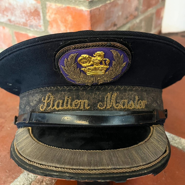 BRITISH RAILWAYS STATION MASTERS HAT (Southern Region) 1956 - 1965 Pattern