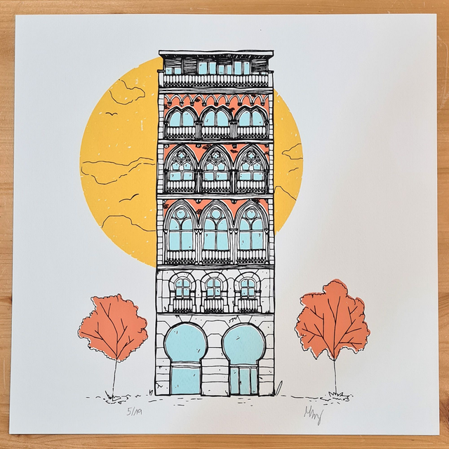 Casa Segura – serigrafia