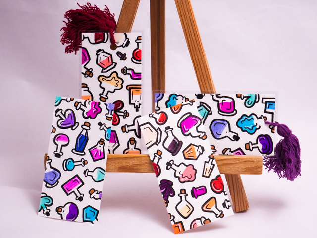 ELIKSIRY zakładka do książki, prezent dla czytelnika