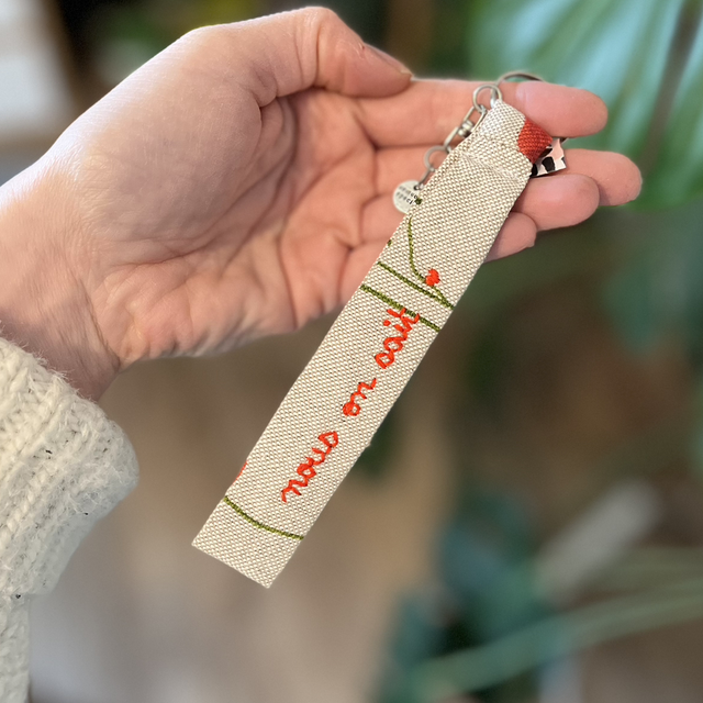 Porte clé *nous on sait 