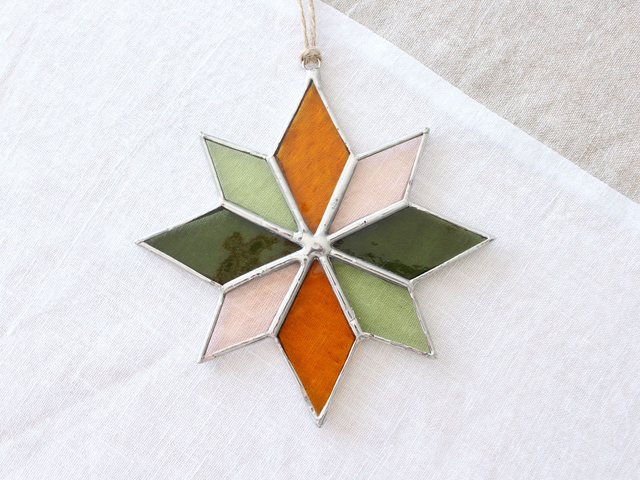 ⭐ Suncatcher "Lanula" en vitrail