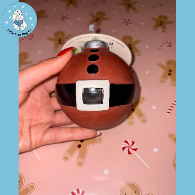 Petface Claus Latex Christmas Bauble Dog Toy