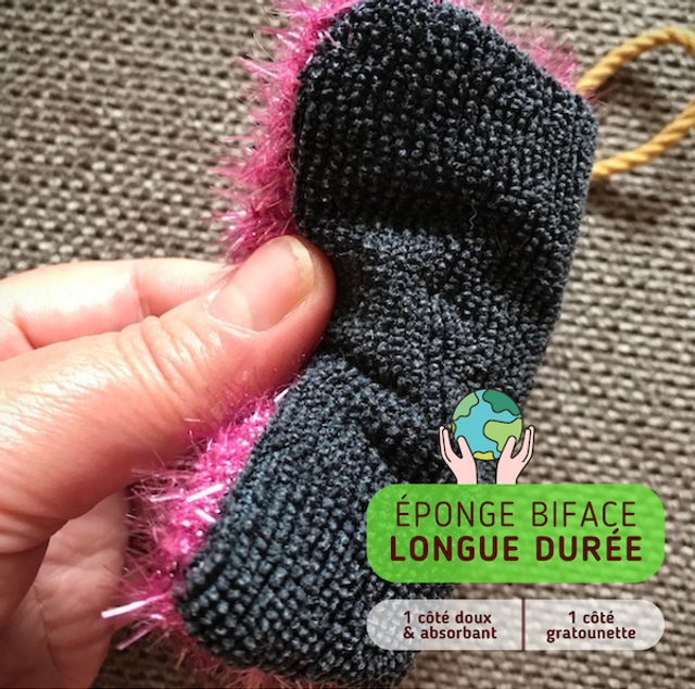 Éponge biface éco-responsable