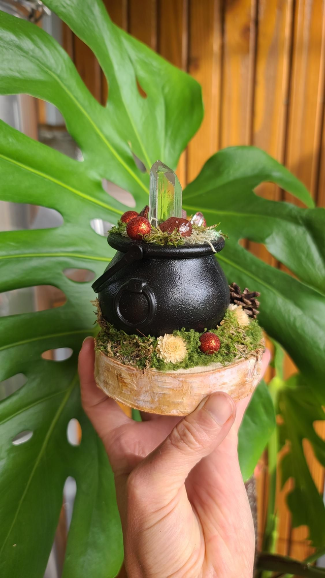 Chaudron féerique ❤️ la magie rouge