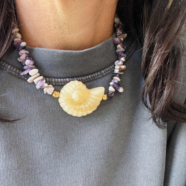 Collier Ursula Améthyste 