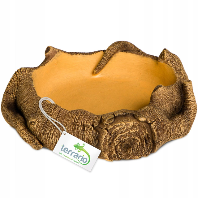 Terrario Rustic Wood Bowl – Miska do terária 12x12x3,5 cm