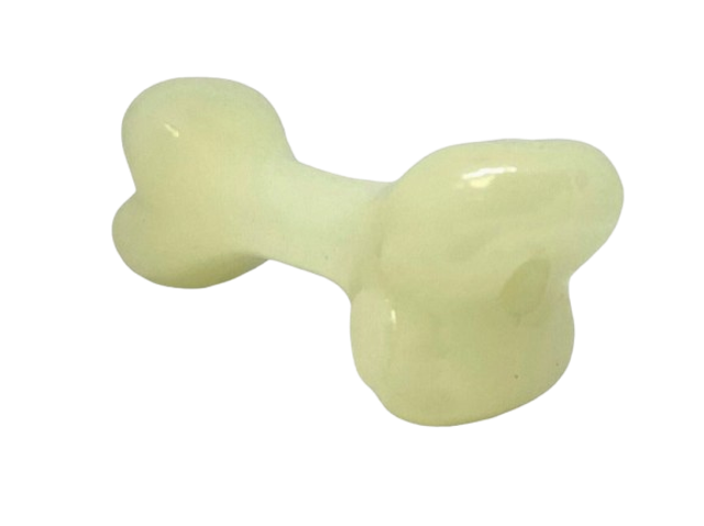 Jouet en os à mâcher et flottant en caoutchouc synthétique PUP-X BLEU.