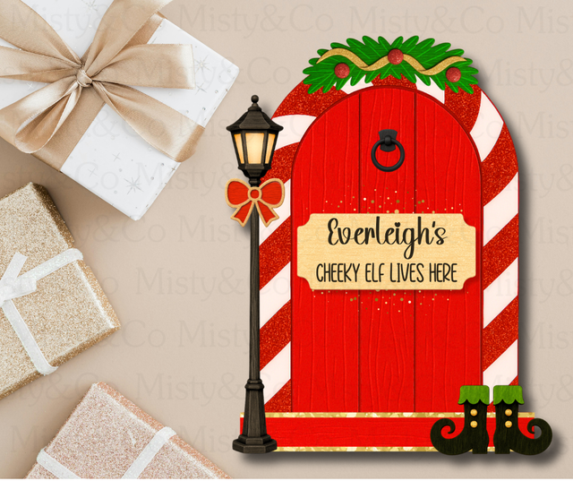 Personalised Elf Door