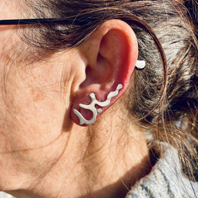 Bijou d’oreille Goutte texte