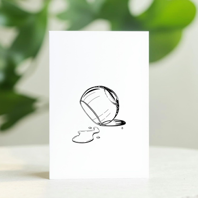 "Vide" Carte postale - 2022