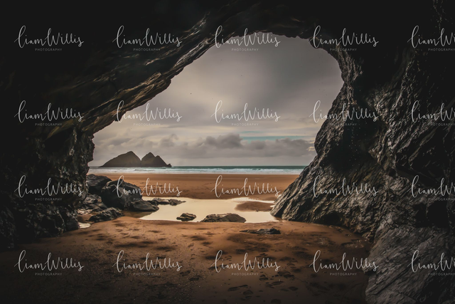 Beach Cave Print