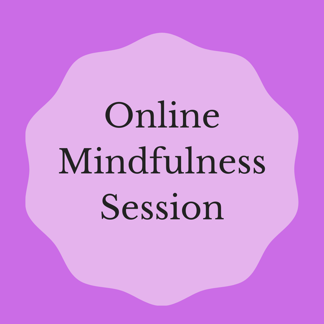 Online 121 Mindfulness Session - 1 hour
