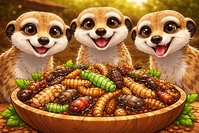 Donation: Feed our meerkats for a day