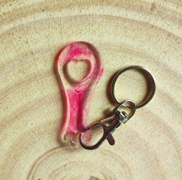 Jeton de caddie  &quot;Coeur&quot; 