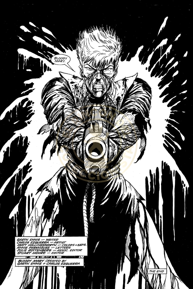 🩸 Lámina original de Bloody Mary – Carlos Ezquerra