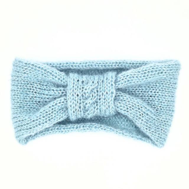 Bandeau Cache Oreille Mohair et Soie