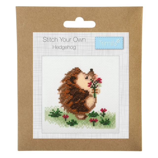 Counted Cross Stitch Kit: Mini: Hedgehog
