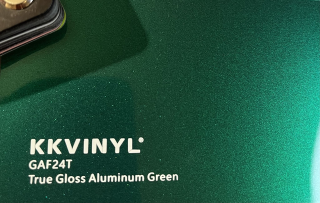 True Gloss Aluminum Green GAF24T
