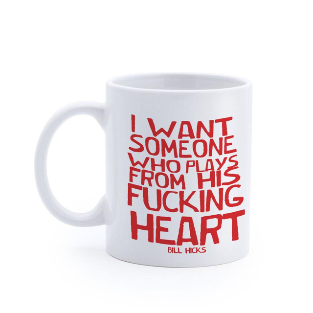 BILL HICKS ROJO TAZA  