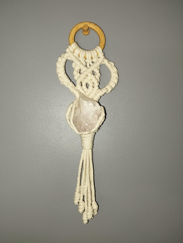 Suspension Quartz Rose 