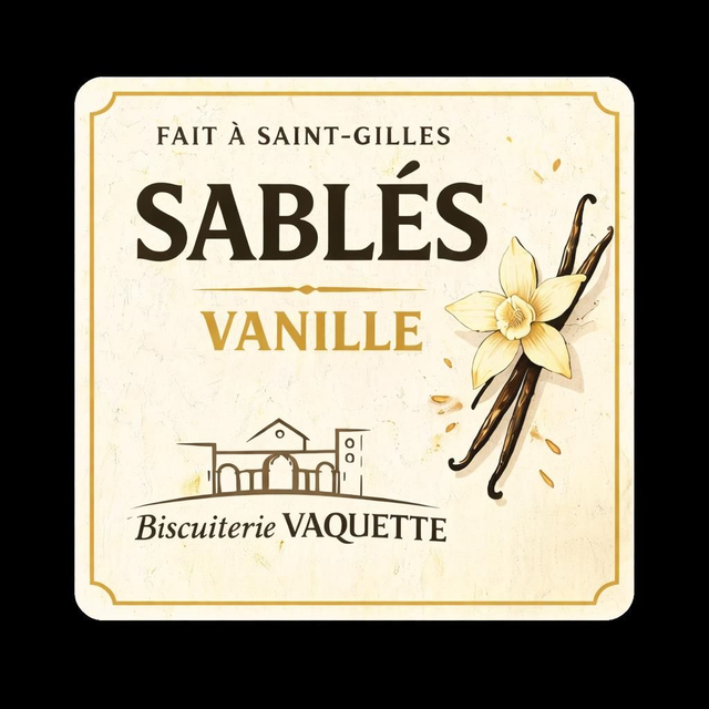 Sablé vanille 