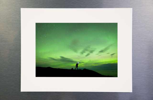 Photo &quot;Contre-jour&quot; avec passe-partout