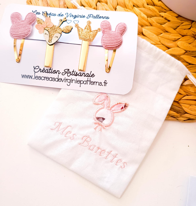 Pochette " Mes Barettes "