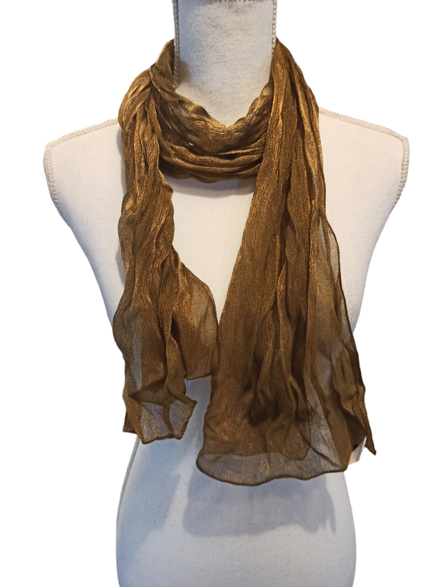 Écharpe bronze 