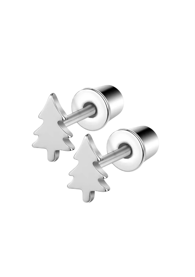 Christmas Tree Mini Comfort Back Studs