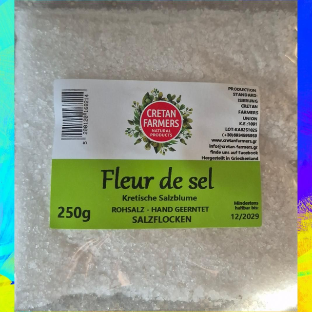 Meersalz - kretische Salzblume - 250g