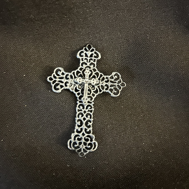 Cross brooch