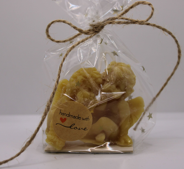 Kerze - zwei Engelchen