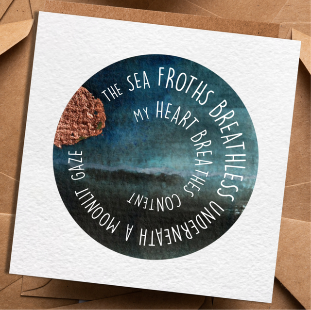 Haiku Greetings Card