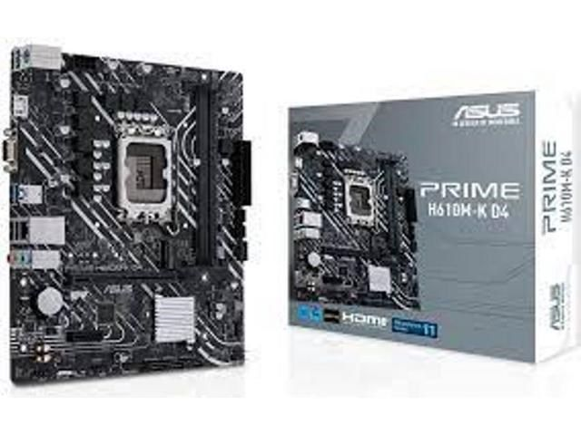 02.1.0023 – Scheda Madre ASUS PRIME H610M-K D4 LGA1700 – Entry Level per Intel 12ª/13ª Gen