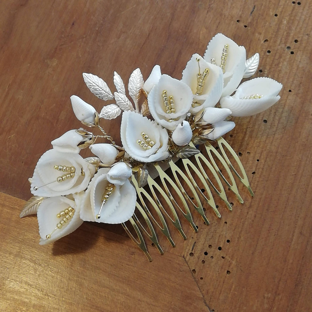 Grand peigne coquillages