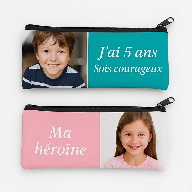 Trousse à crayons personnalisable