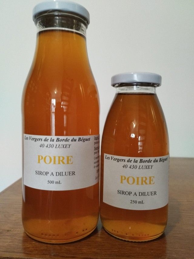 POIRE (sirop à diluer)