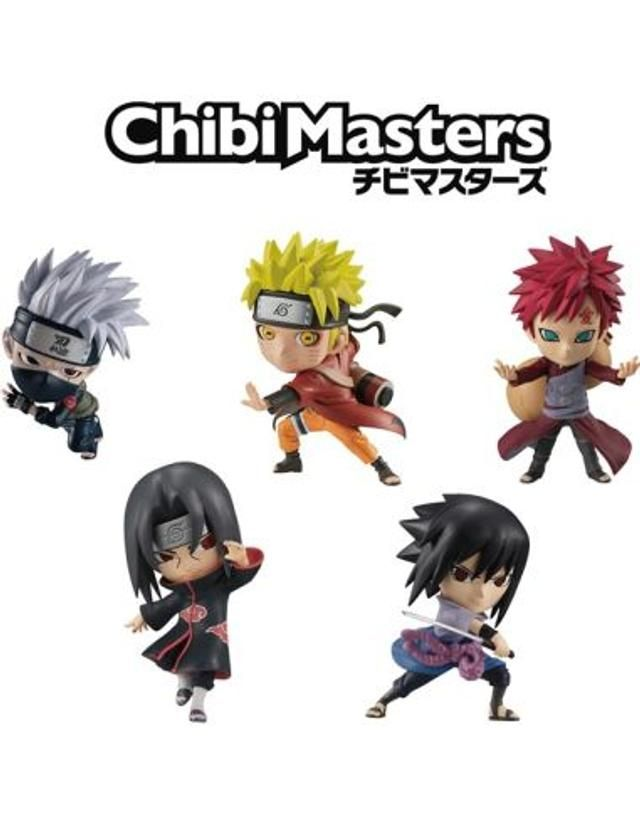 Bandai / Tamashii Static Figure Chibi Masters Naruto Vol.1
